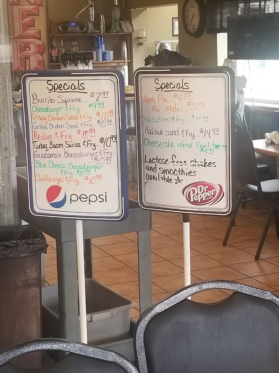 Beetle Bailey Burgers Menu - Image 1