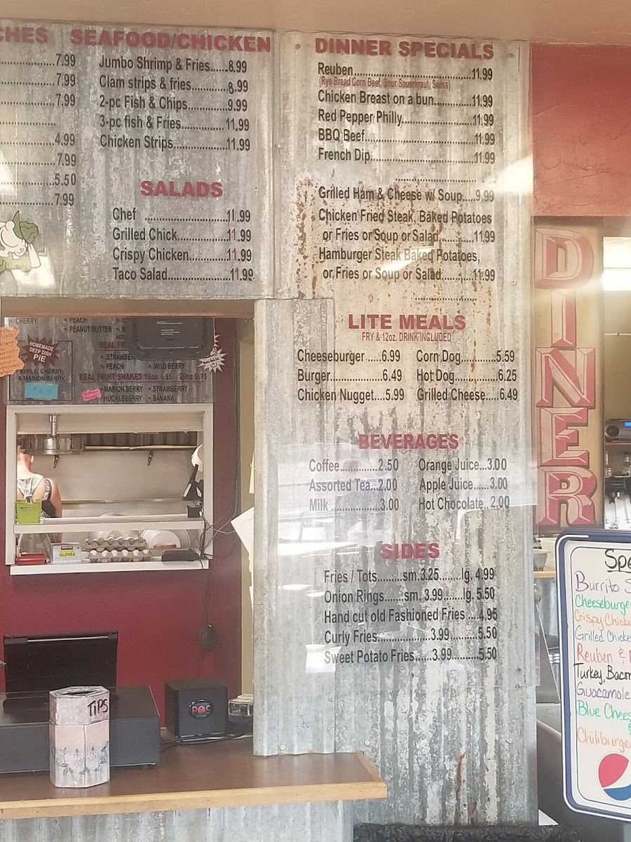 Beetle Bailey Burgers Menu - Image 2